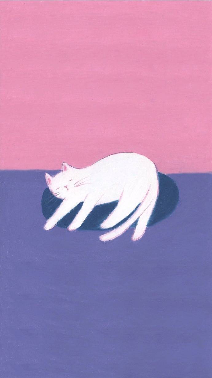 卡通壁纸幸福,插画壁纸爱情壁纸