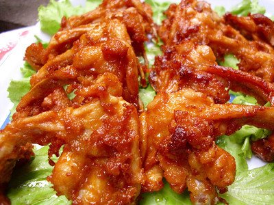 别看了,这就是肯德基风味炸鸡锁骨!!