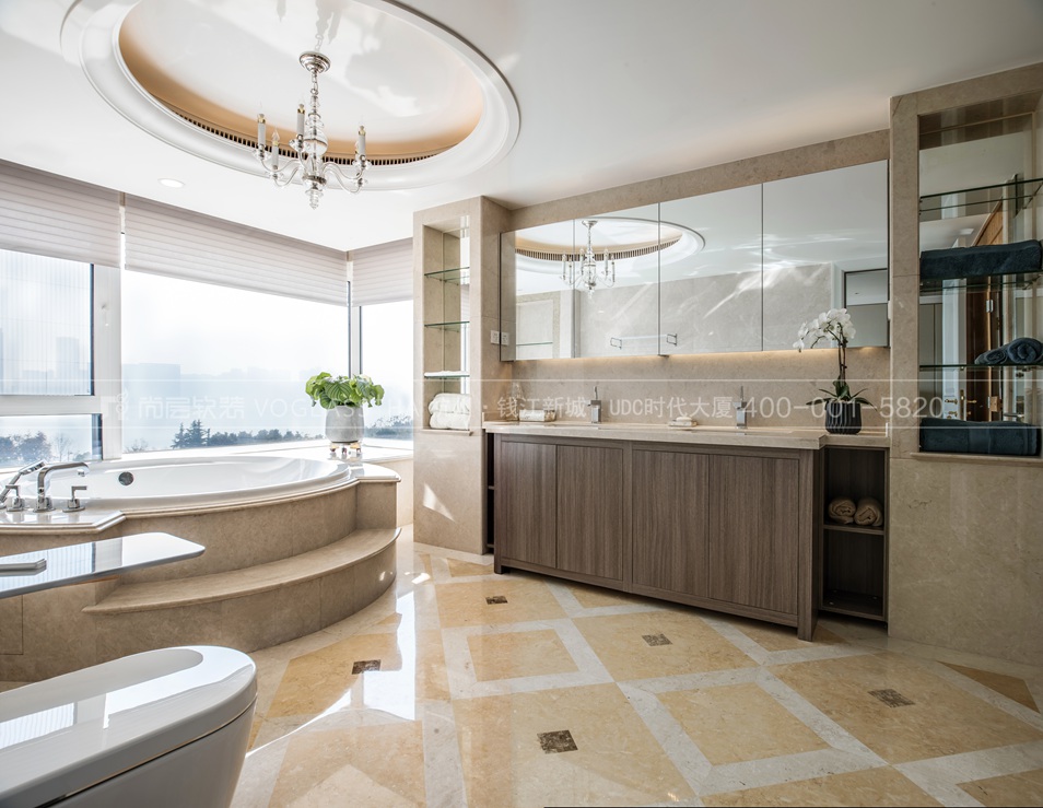 浙江欧式别墅软装设计,轻奢别墅装修风格杭州