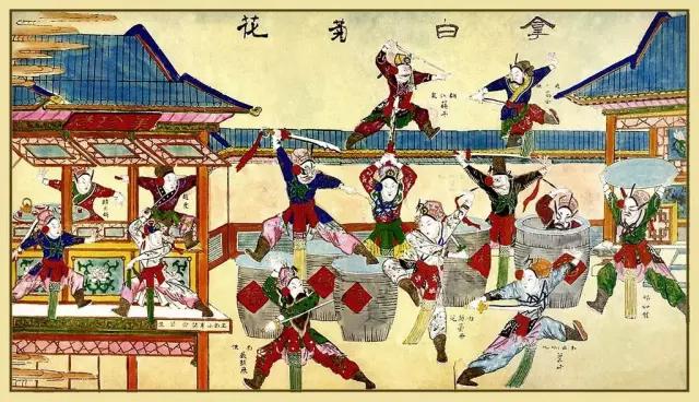 古画里除夕的传说与习俗，好看