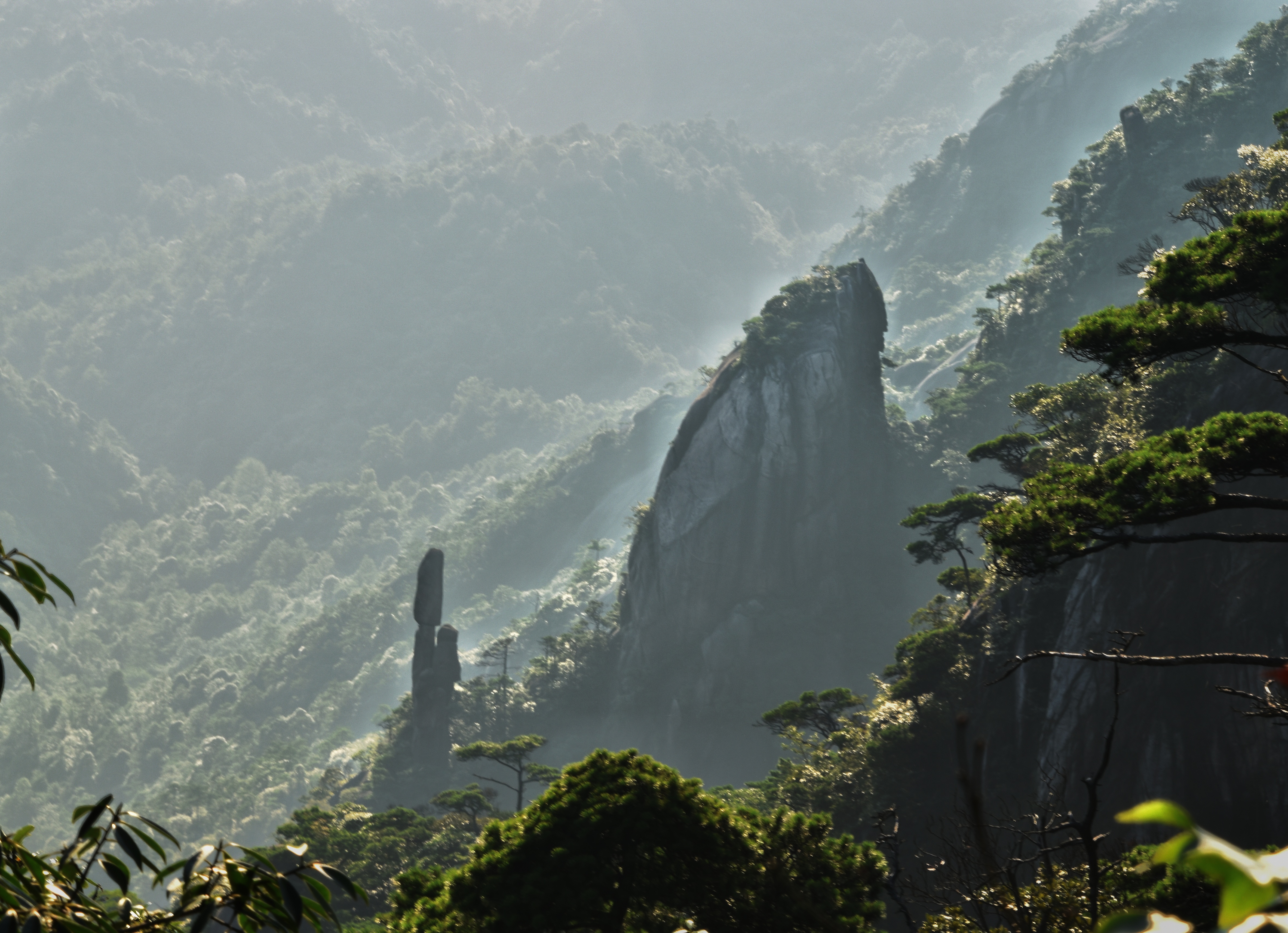 大美中国之江西上饶三清山,江西上饶的三清山美景