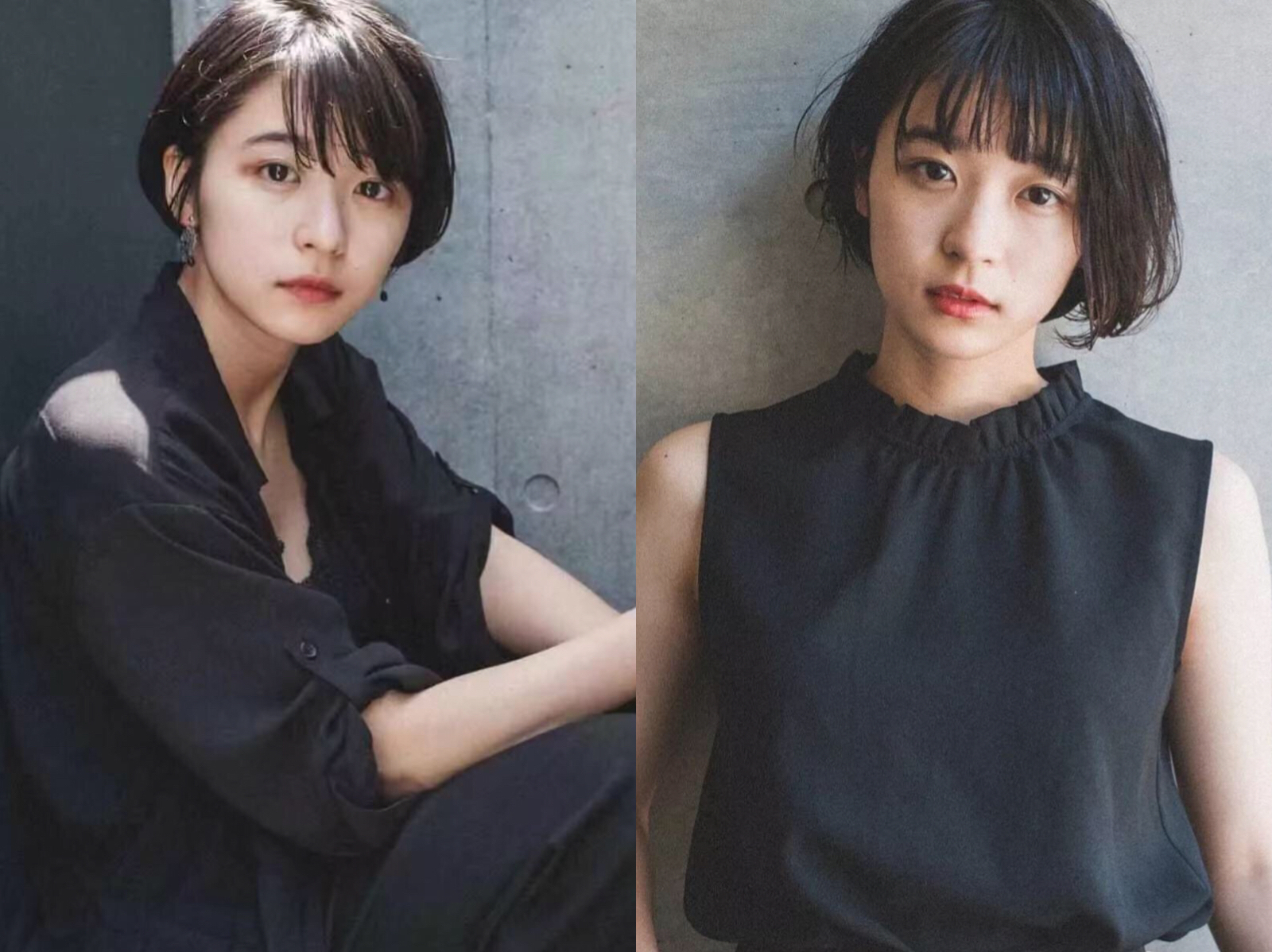 适合圆脸大脸女生短发发型图片,大脸短发烫发女2021流行发型减龄