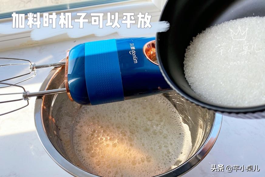 古早蛋糕慢速教程,八寸古早戚风蛋糕翻车