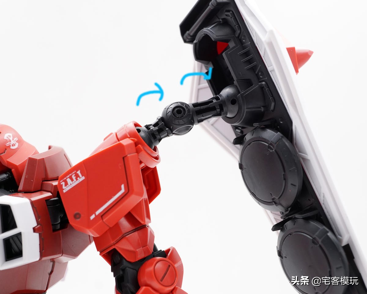 扎古勇士mg测评,mg露娜扎古限定