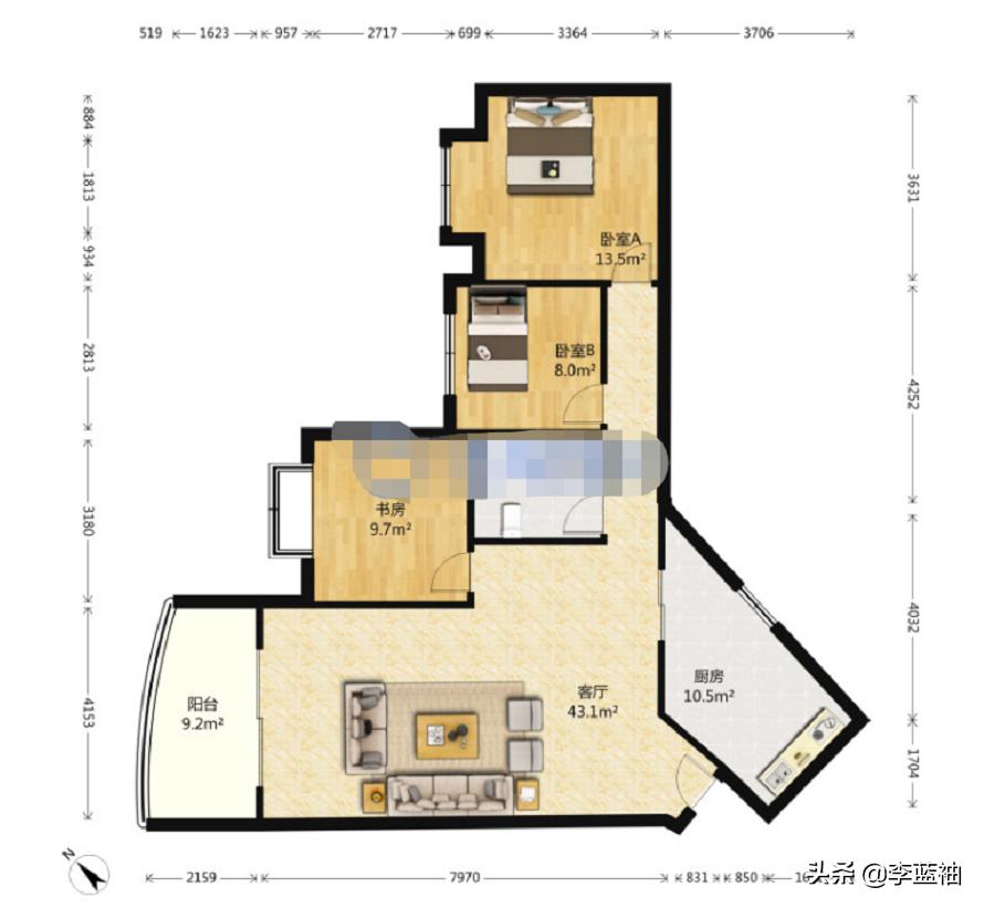 #幸福敲门测评#龙湖户型演化史-2000年龙湖花园
