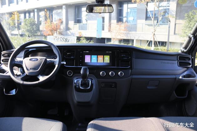 新世代全顺2021款pro自动挡试驾,福特新世代全顺pro长轴中顶自驾游