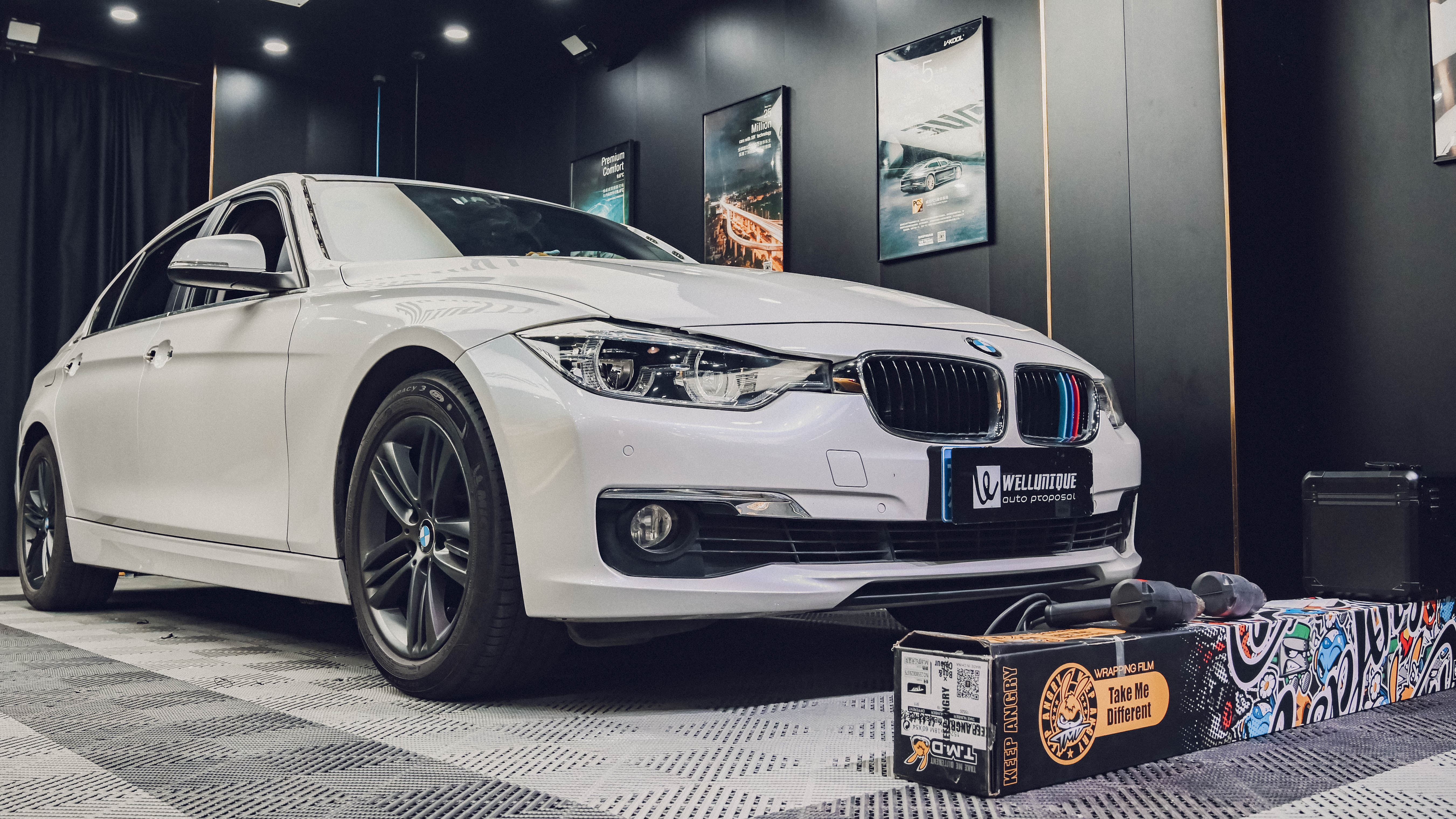 宝马三系贴膜苏州,苏州无二汽车贴膜