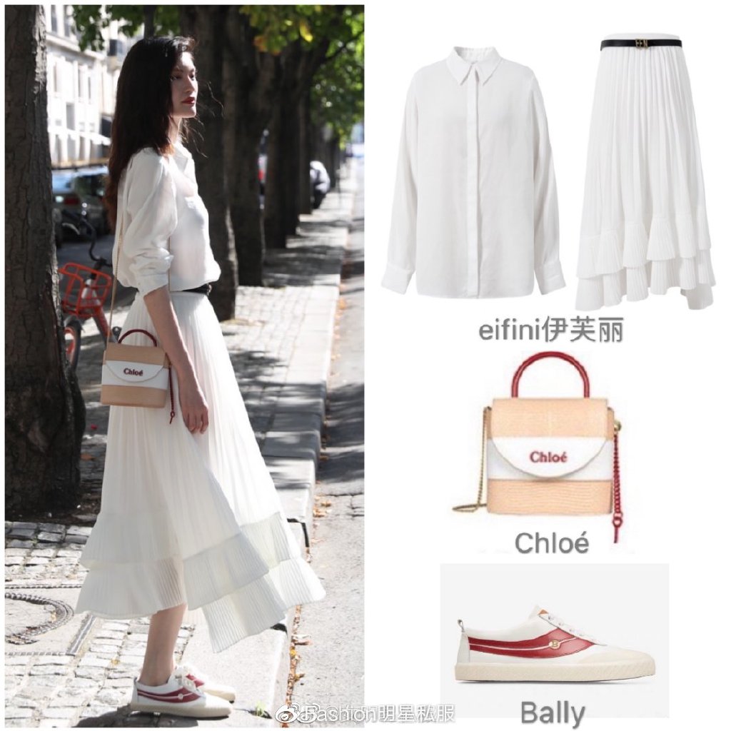 何穗一袭紫色深v露背礼服,何穗最新私服写真