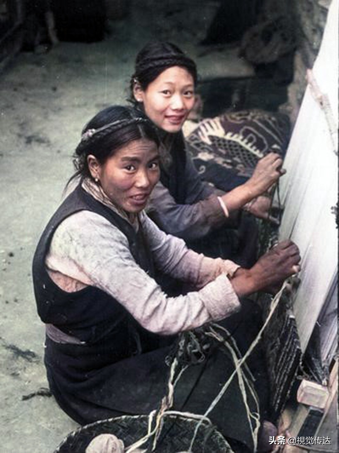 18张令人叹为观止的彩色老照片,令人震撼的65年前西藏高清彩照