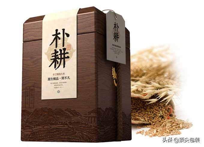 最新款大米包装设计,高端大米包装设计大全