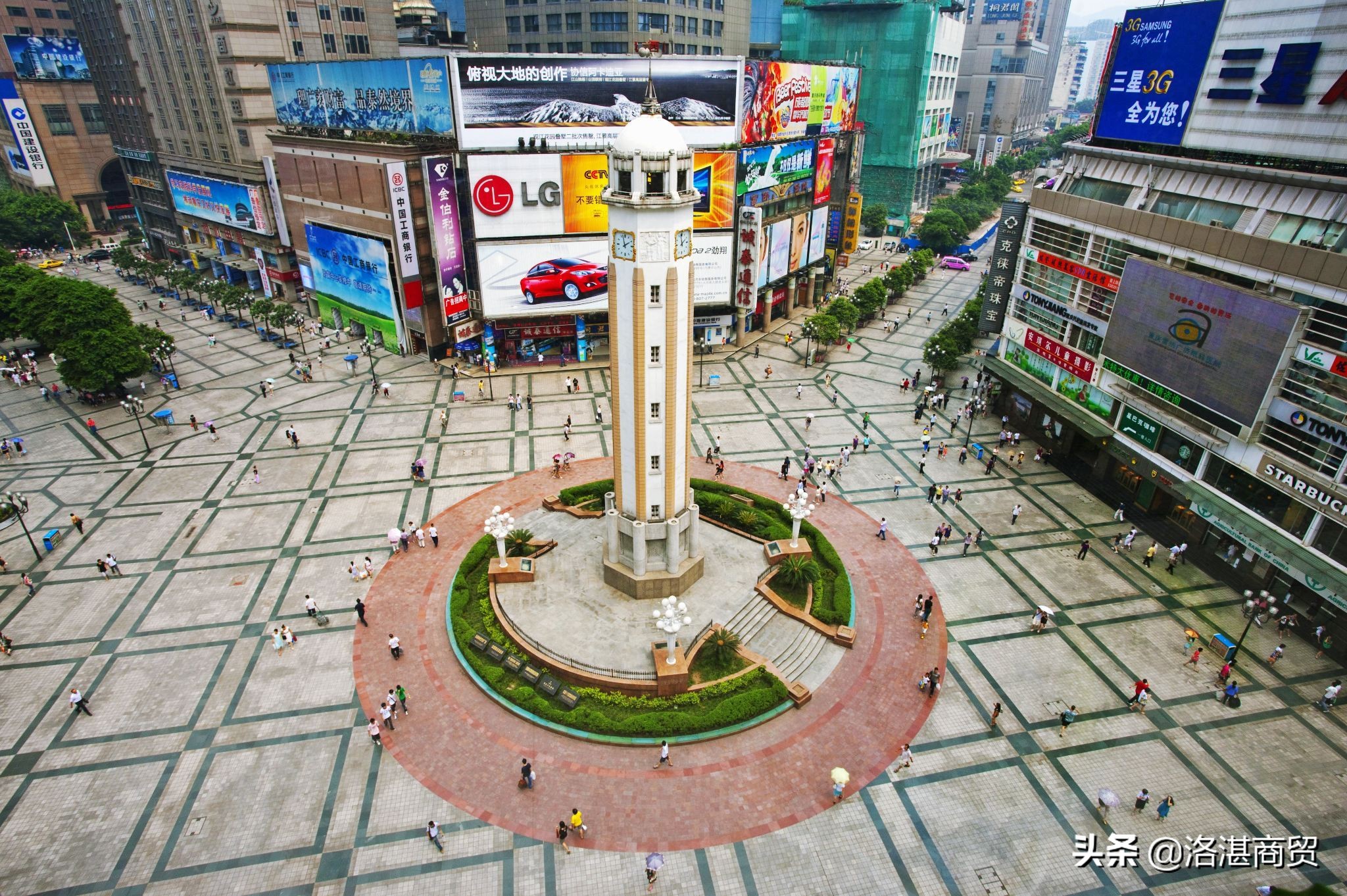 重庆步行街排名解放碑步行街,重庆十大步行街