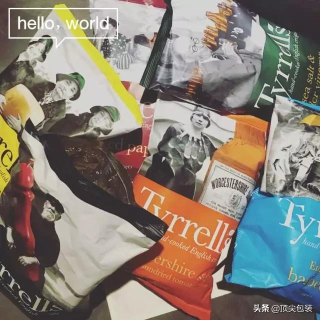 有创意的薯片包装,薯片包装风格