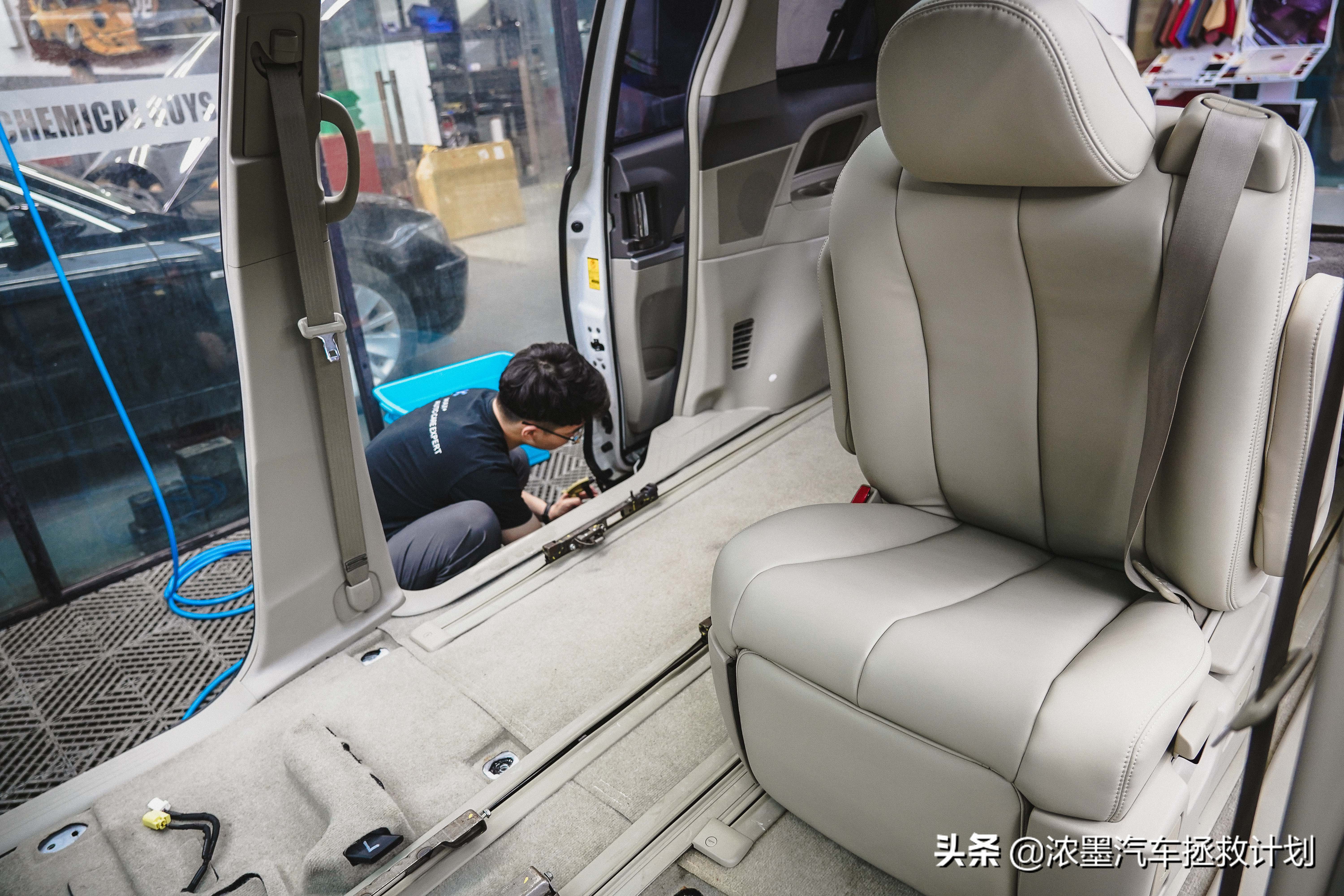 周到车管家,经典老车丰田普瑞维亚翻新整备