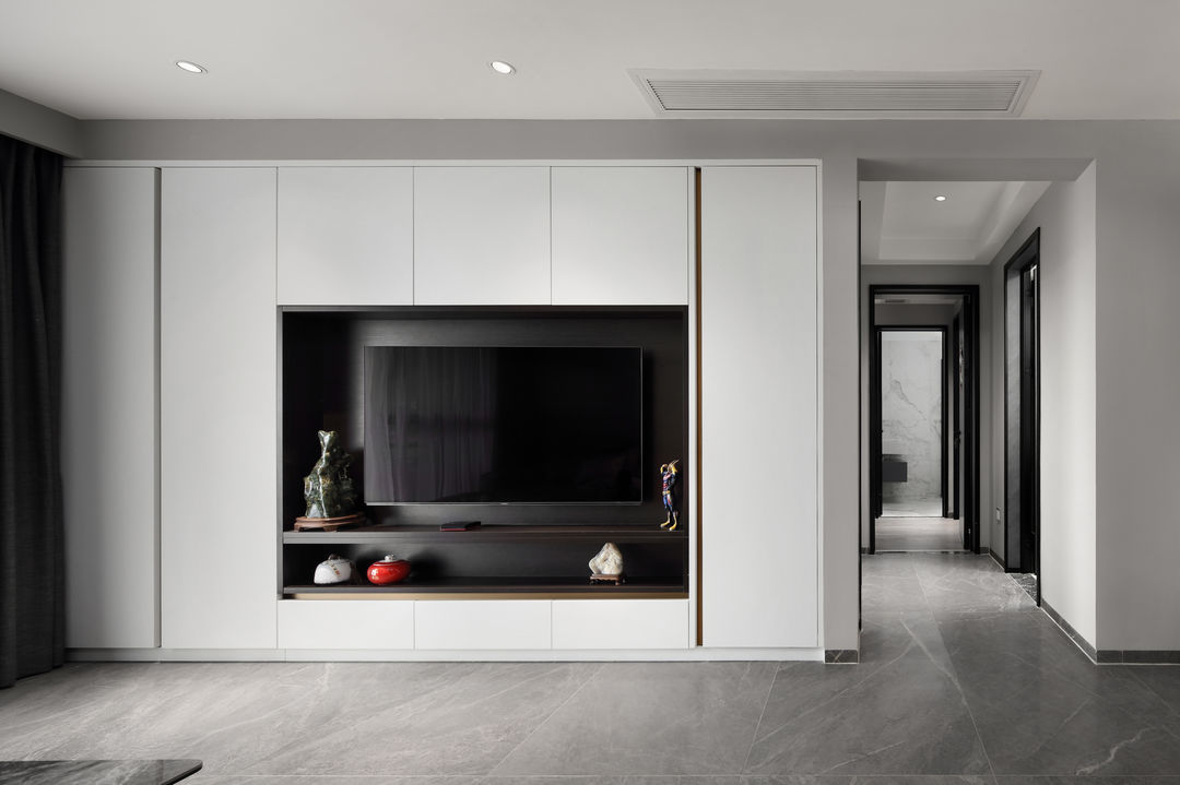 现在装修不流行电视柜了吗,家里装这种电视柜绝对养眼