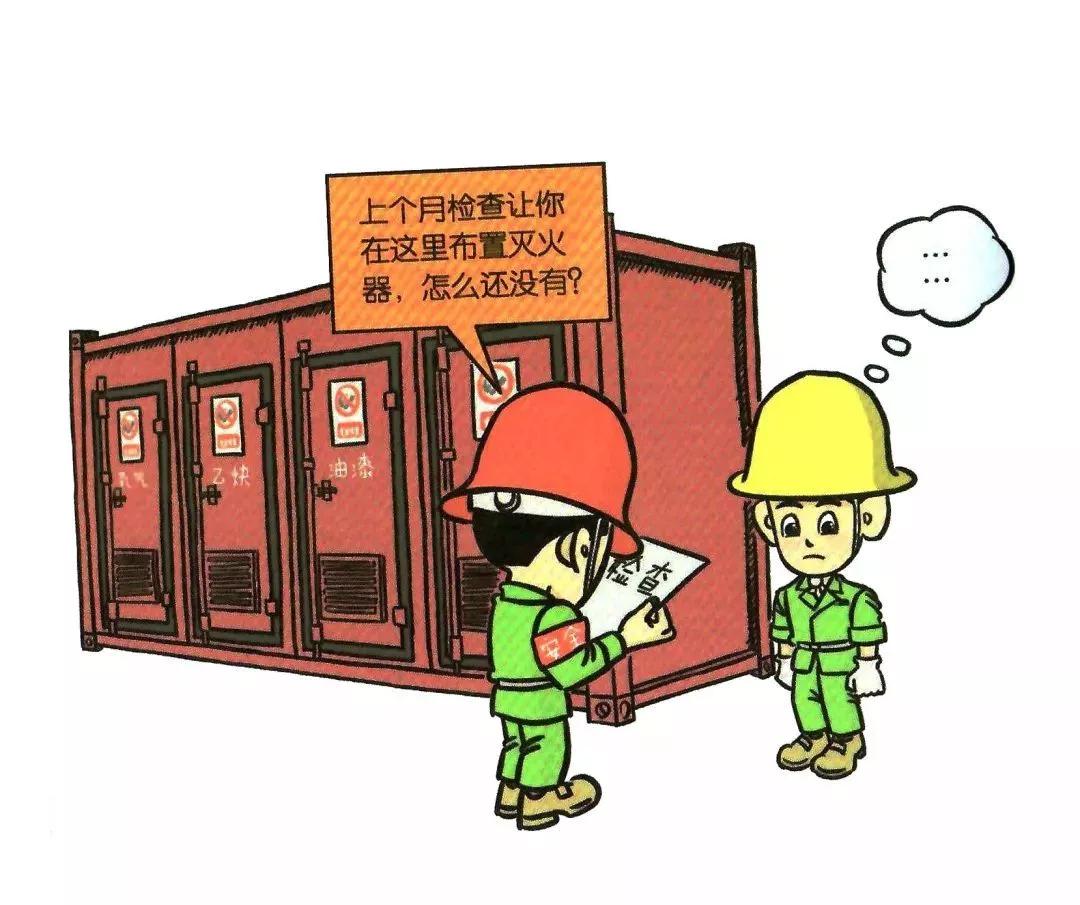 安全知识漫画速成,安全漫画落实安全责任