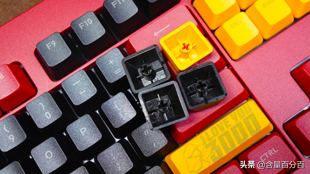 钢铁侠联名款TT机械键盘,ttg521机械键盘测评