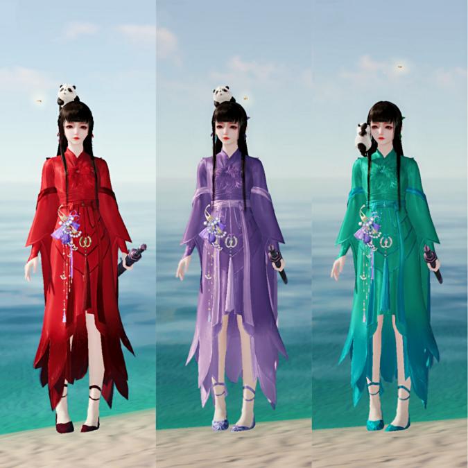 天刀2022新年时装染色,天刀最新染色系统运用详解