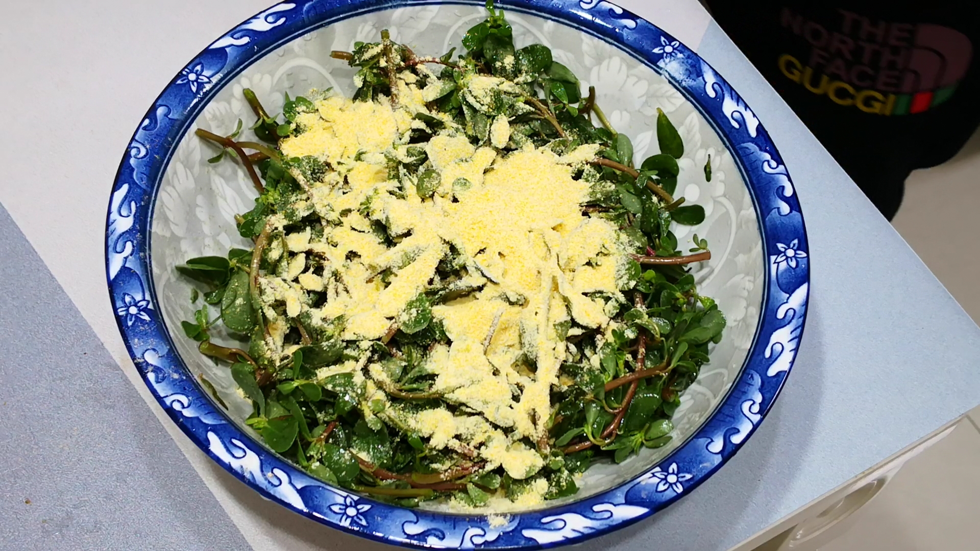 蒸马齿苋的正确做法,家乡美食马齿苋上锅蒸一蒸