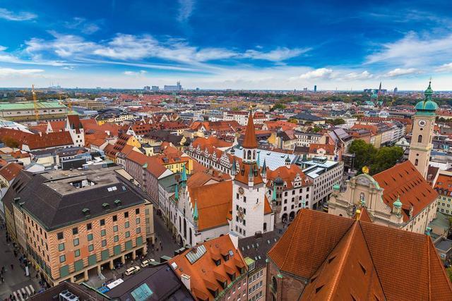 德国慕尼黑第三大城市,德国经济全球排名第三图片