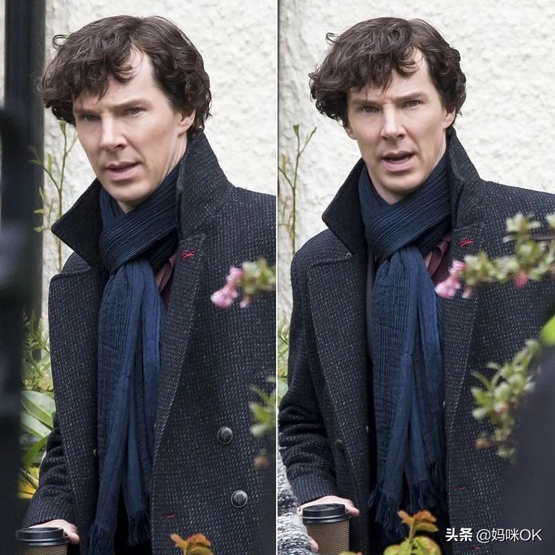 几种很火的围巾的新系法,比较短的围巾系大法