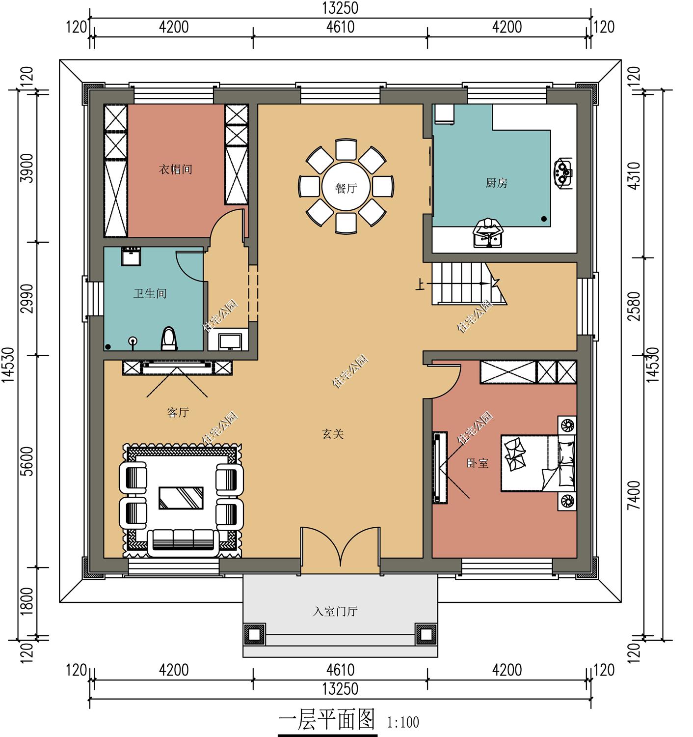 回农村建三栋中式别墅高端有气势,回农村建别墅现代风格