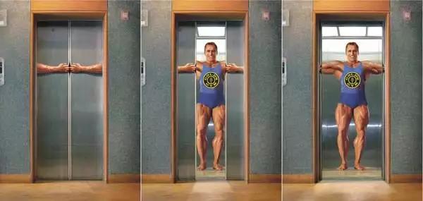 电梯奇葩广告,电梯里广告杜蕾斯