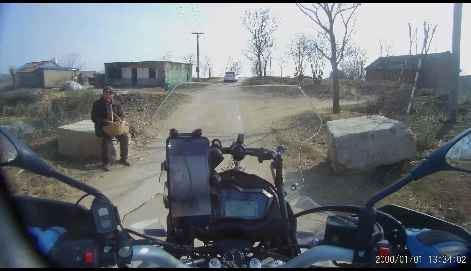 摩托周边旮旯游——探访明光法华禅庵塔