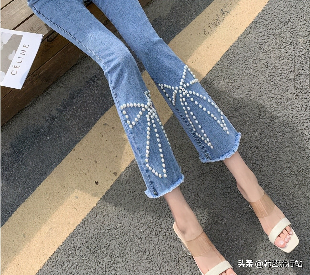 韩国牛仔裤的极致魅力 (韩国流行牛仔裤)