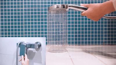 太空铝一键止水增压花洒,自动除垢花洒恒温增压花洒推荐