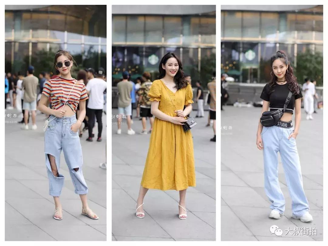 大叔街拍三亚姐妹,街拍40多岁大叔型身材穿搭
