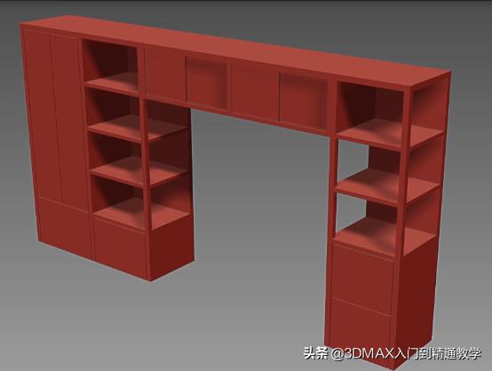 橱柜3dmax柜体建模教程详解,3dmax柜体建模教程