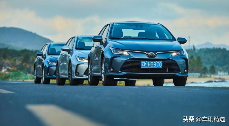 试驾全新卡罗拉,2021款丰田卡罗拉1.5l手动挡试驾