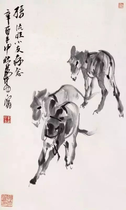 齐白石的虾徐悲鸿的马歇后语,齐白石画虾徐悲鸿画马还有谁