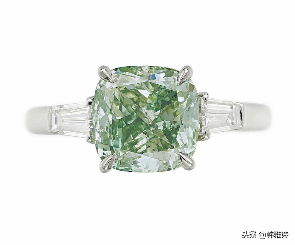 Bulgari宝格丽8.08ct鲜彩蓝钻戒指100000000元左右成交