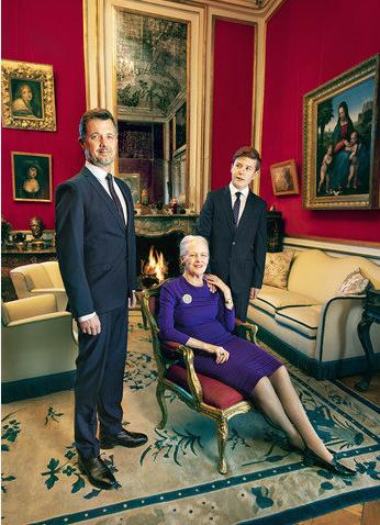 丹麦女王高清写真,丹麦女王年轻照片