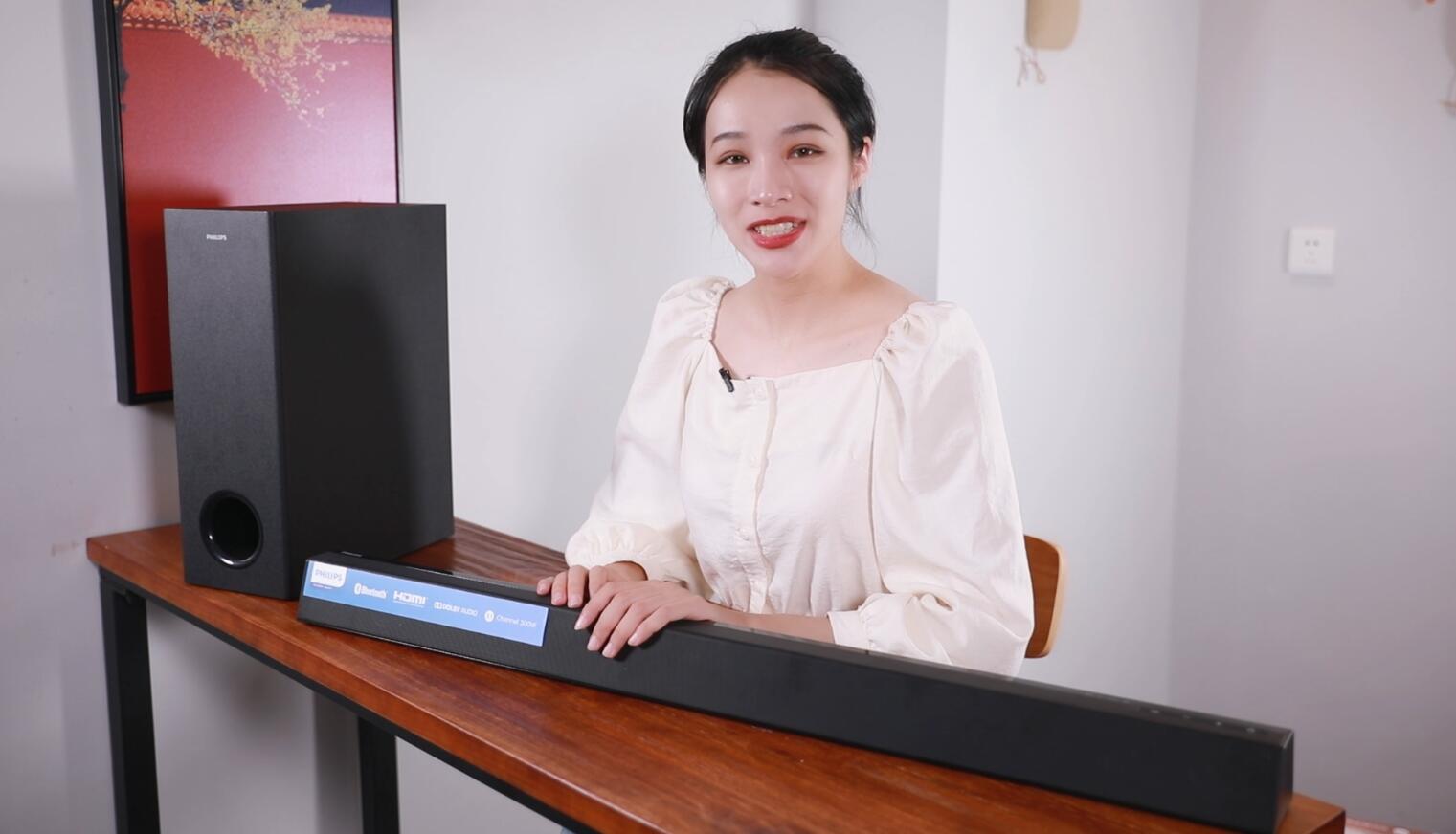 飞利浦htl3320怎样连接电视,3.1声道效果