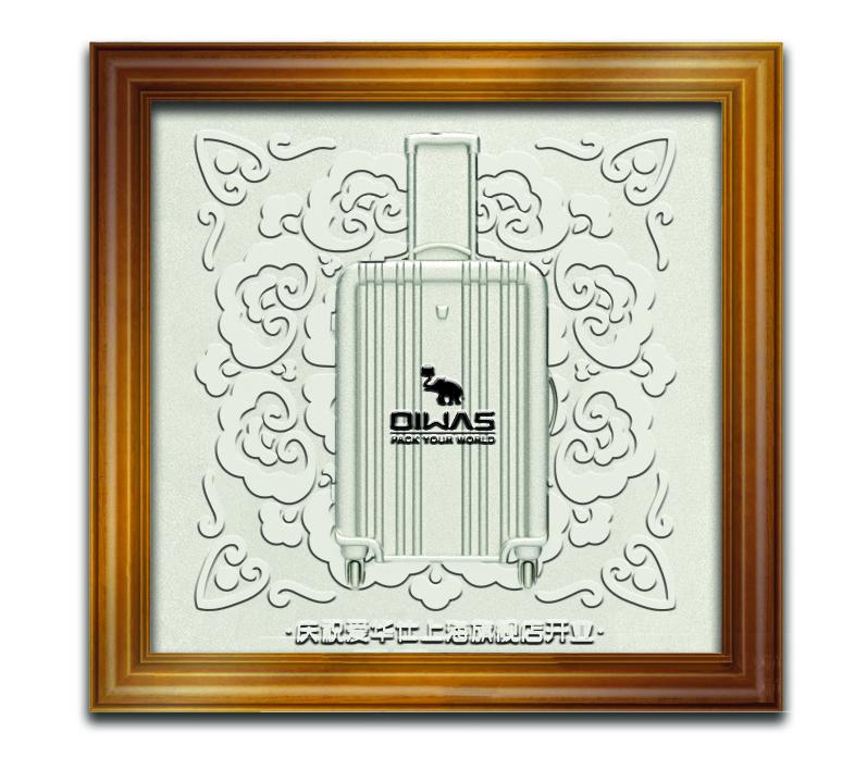 贴金箔的画,给画加画框多少钱