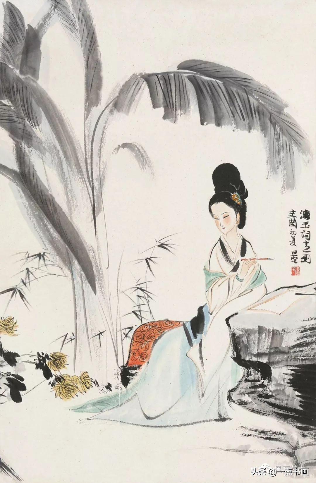 流光容易把人抛绿了芭蕉赏析,流光容易把人抛红了海棠绿了芭蕉