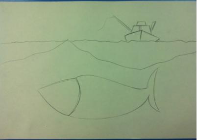 儿童画创意画鱼,儿童绘画鱼创意画