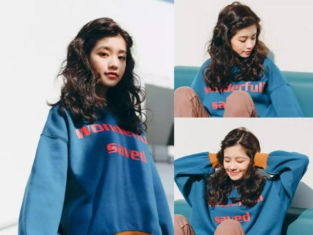 洋气复古风蛋卷头,圆脸女生适合的发型泰迪卷