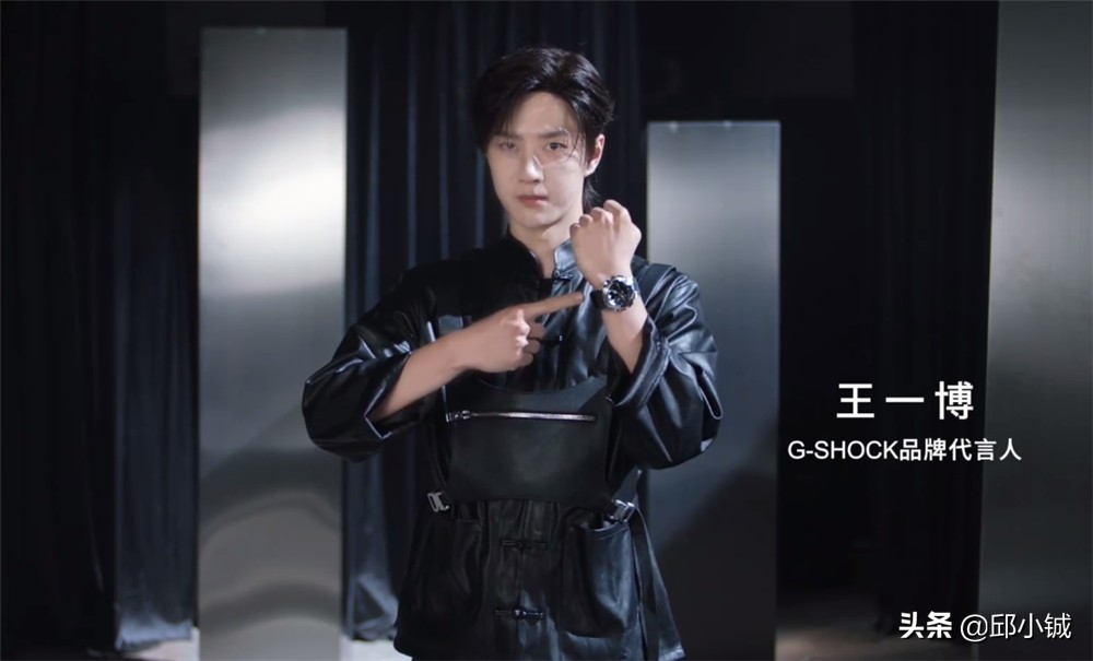g-shock王一博合作款,王一博代言安踏热度