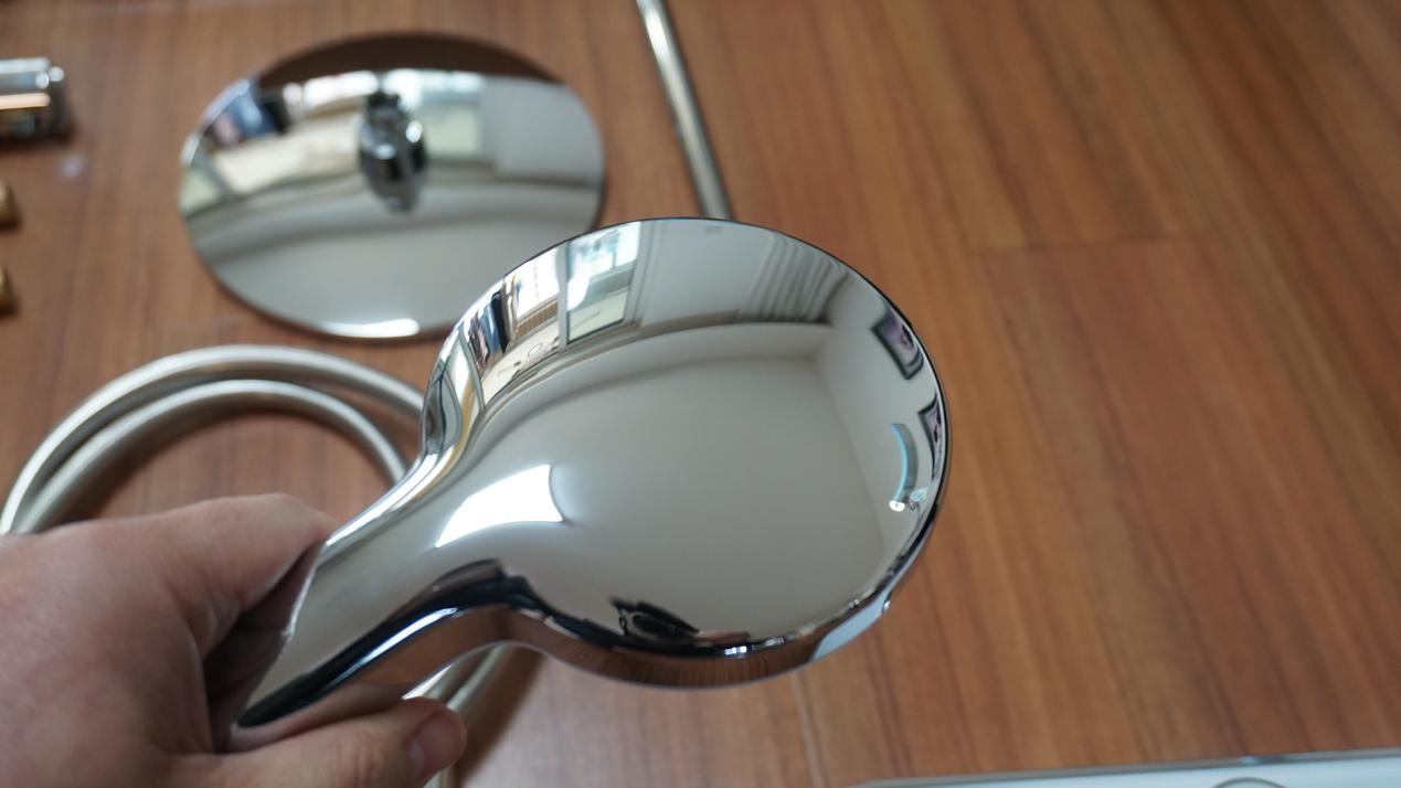 小米有品上999元花洒,水力发电LED显示,德国内芯,自动净垢顶喷