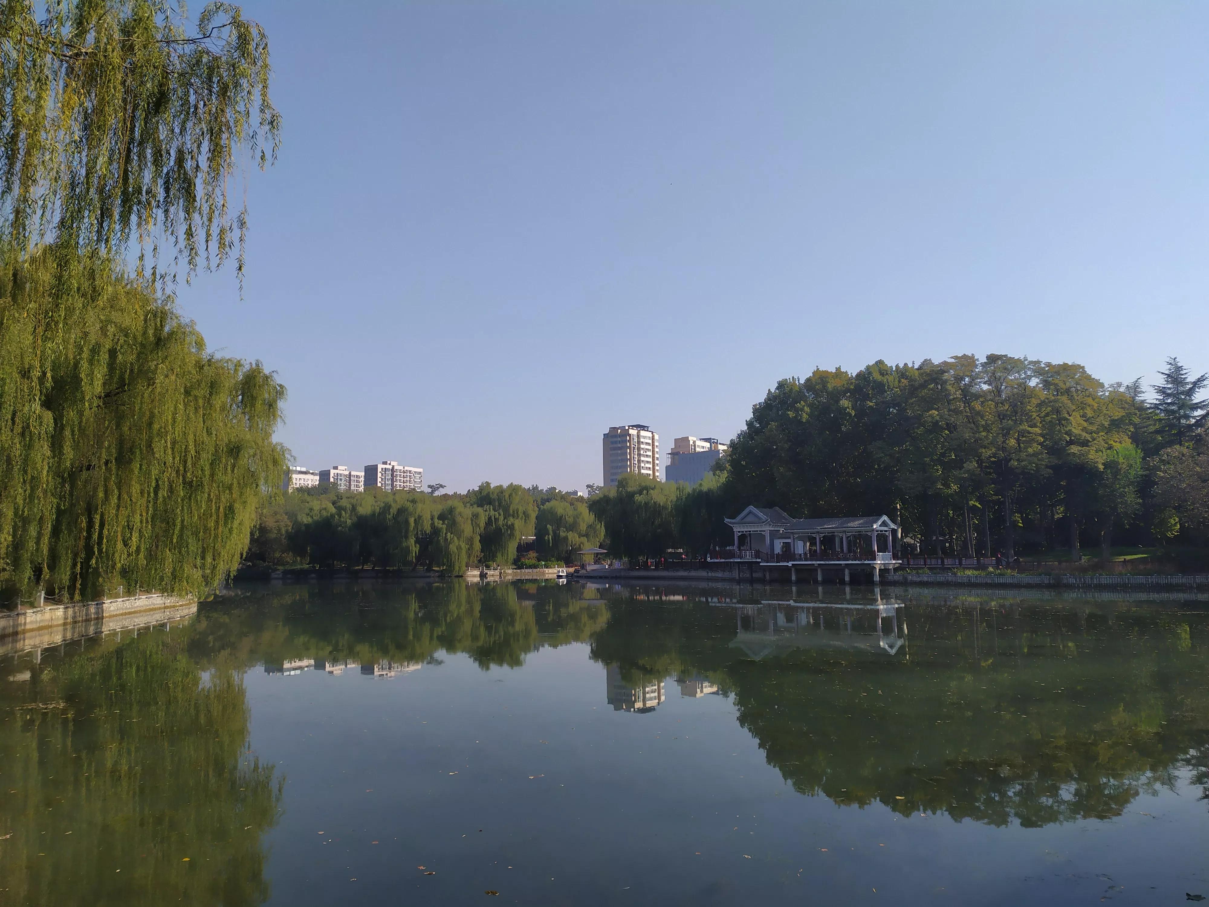 裕西公园秋天的景色,裕西公园的特色