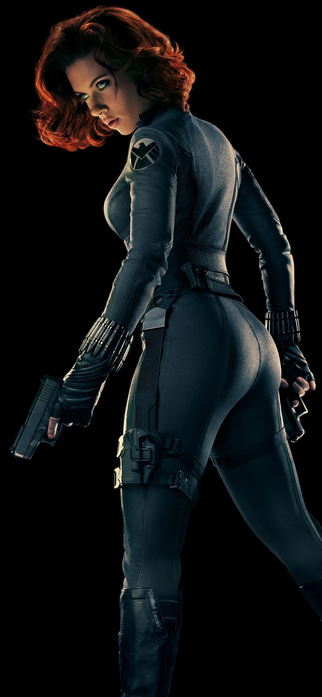 苹果11壁纸斯嘉丽约翰逊,黑寡妇斯嘉丽高清手机壁纸