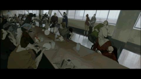 日本鬼才汤浅政明,汤浅政明乒乓球拍摄