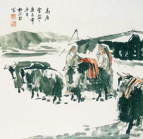 他从一个普通的美术编辑，到成就斐然的专业画家