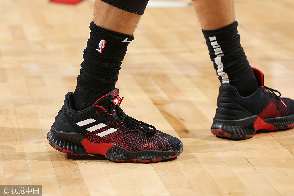 盘点nba上脚球鞋哈登篇,nba球鞋今日上脚