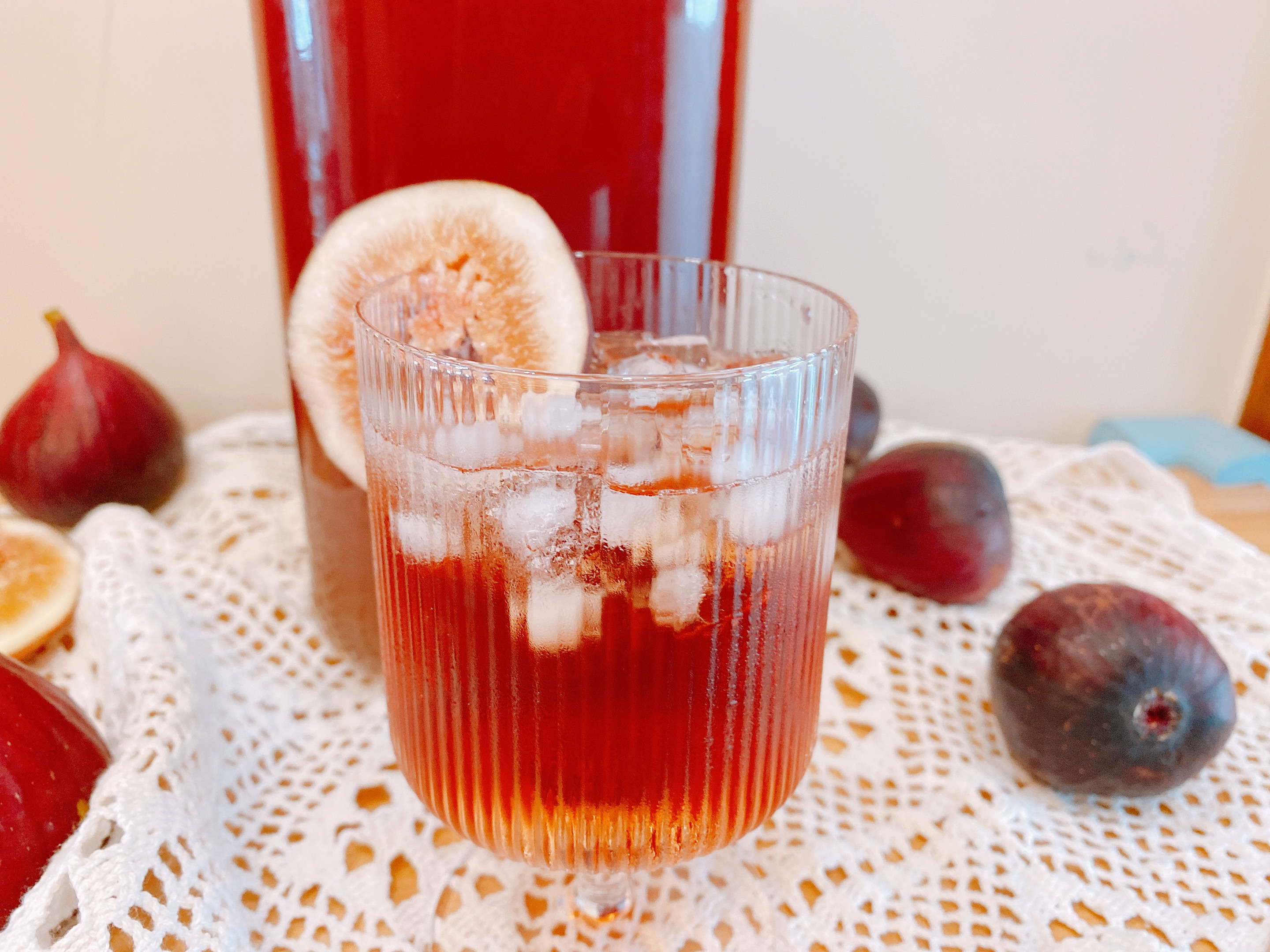 无花果酒纯酿,新鲜美味的无花果