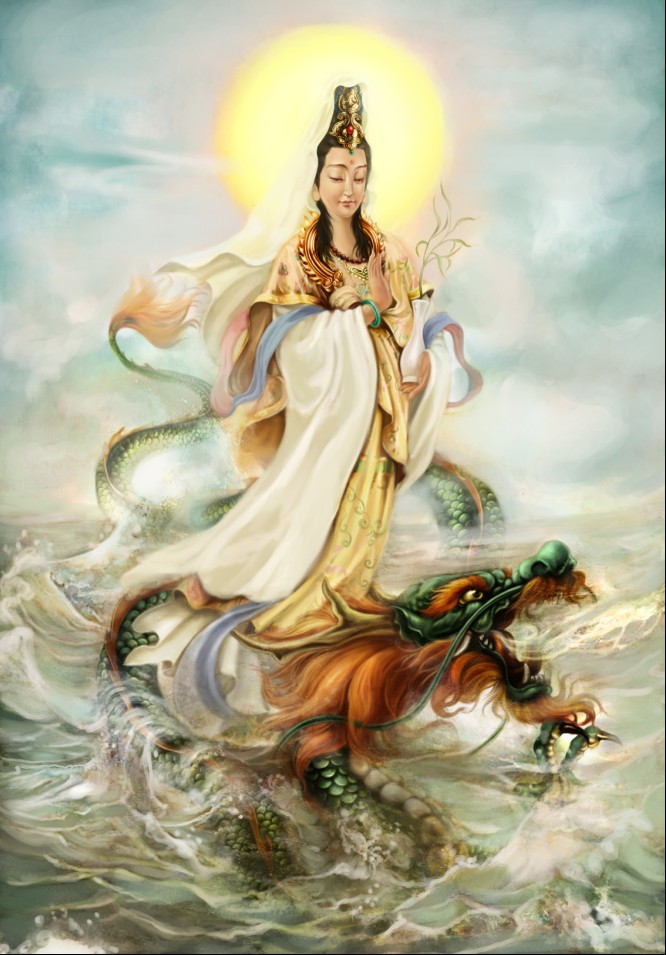 西游记观音菩萨腾云驾雾,西游记观音施展法术