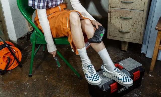 时髦气质鞋,时尚穿搭vans